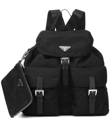 prada nylon black backpack|Prada nylon backpack price.